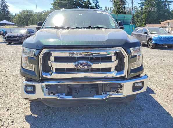 1FTEX1CP3GFD42694 2016 FORD F150 Green Front view