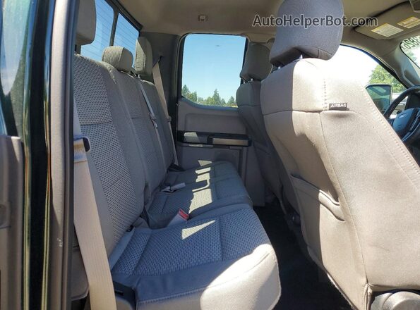1FTEX1CP3GFD42694 2016 FORD F150 Green Rear seats view