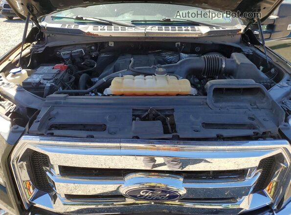 1FTEX1CP3GFD42694 2016 FORD F150 Green Rear interior view