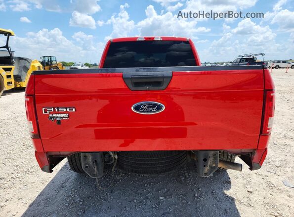 1FTEX1CP3HKD35267 2017 FORD F150 Red Rear view