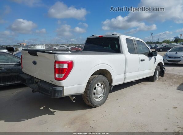 1FTEX1CP3NKD58026 2022 FORD F150 White უკანა მარჯვენა