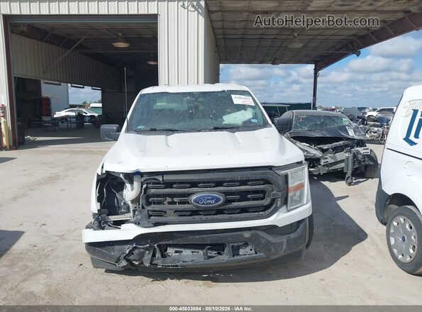 1FTEX1CP3NKD58026 2022 FORD F150 White ხელსაწყოთა პანელის ხედი