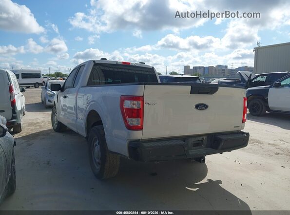 1FTEX1CP3NKD58026 2022 FORD F150 White უკანა მარცხენა