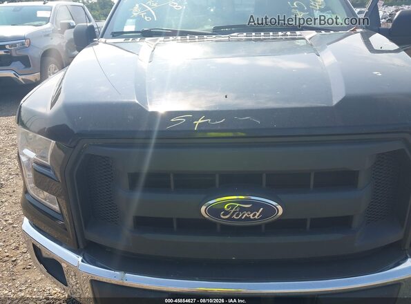 1FTEX1CP4GFB19516 2016 FORD F150 Black უკანა ხედი