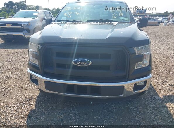 1FTEX1CP4GFB19516 2016 FORD F150 Black ხელსაწყოთა პანელის ხედი