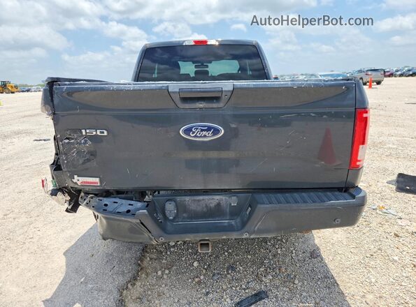 1FTEX1CP4GKE60423 2016 FORD F150 Gray უკანა ხედი