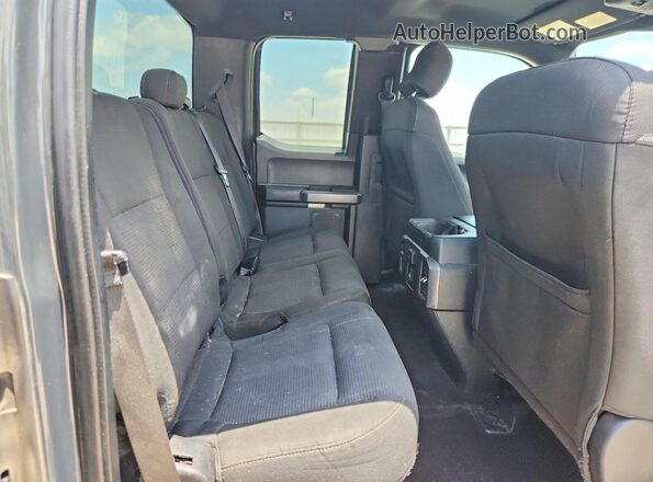 1FTEX1CP4GKE60423 2016 FORD F150 Gray უკანა სავარძლების ხედი