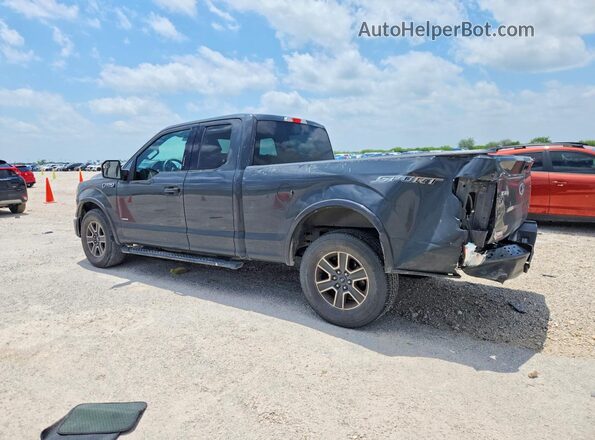 1FTEX1CP4GKE60423 2016 FORD F150 Gray უკანა მარცხენა