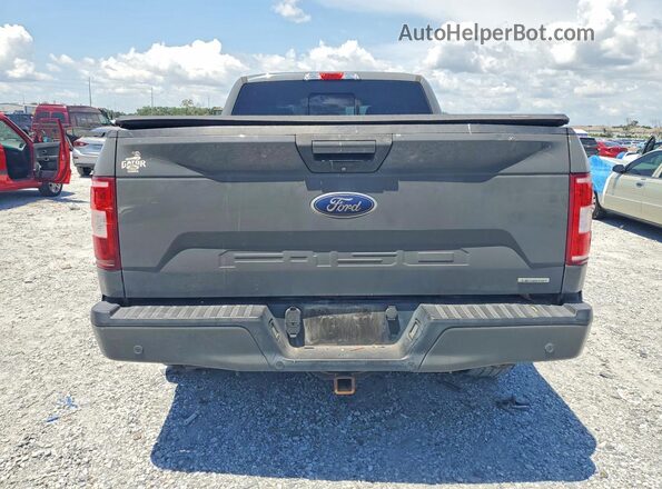 1FTEX1CP4JFB22536 2018 FORD F150 Gray Հետևի տեսք