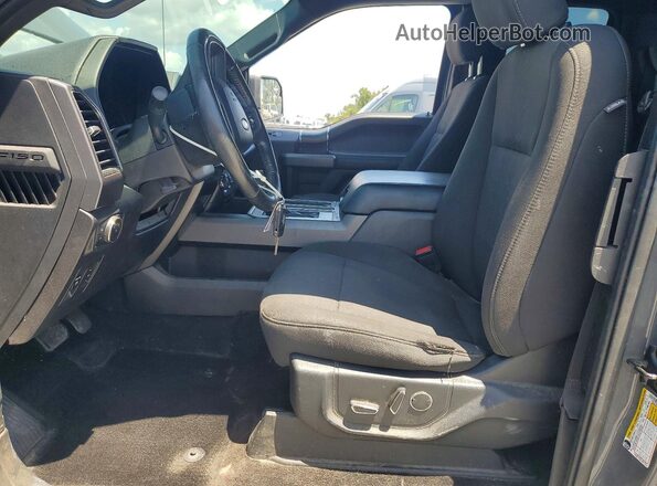1FTEX1CP4JFB22536 2018 FORD F150 Gray Սալոնի դիմացի տեսք