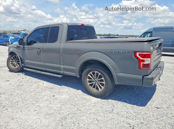 1FTEX1CP4JFB22536 2018 FORD F150 Gray Հետևի ձախ