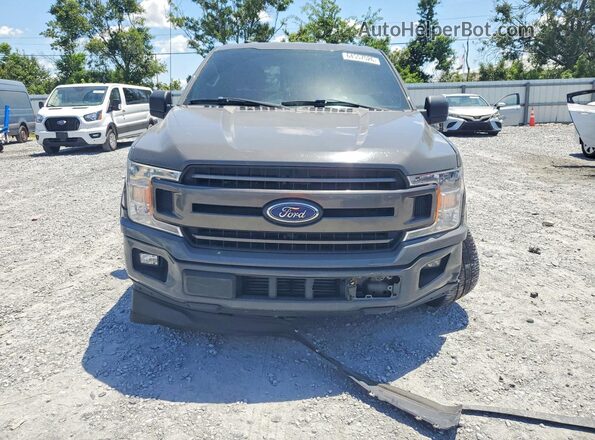 1FTEX1CP4JFB22536 2018 FORD F150 Gray Դիմացի տեսք