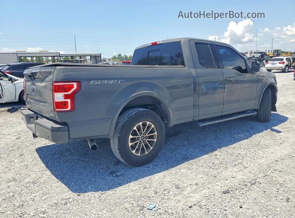 1FTEX1CP4JFB22536 2018 FORD F150 Gray Հետևի աջ