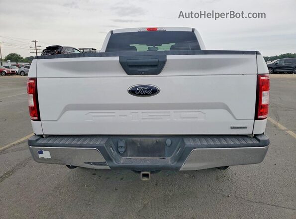 1FTEX1CP4JKC41825 2018 FORD F150 White Հետևի տեսք