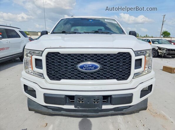 1FTEX1CP4JKC62979 2018 FORD F150 White Front view