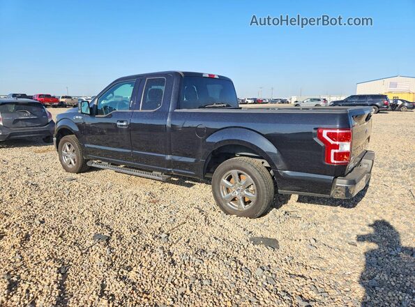 1FTEX1CP4KKE91468 2019 FORD F150 Black Tył lewy