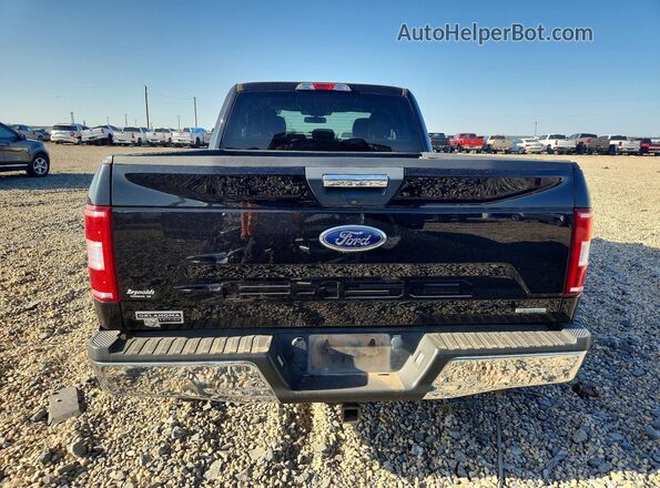 1FTEX1CP4KKE91468 2019 FORD F150 Black Widok z tyłu