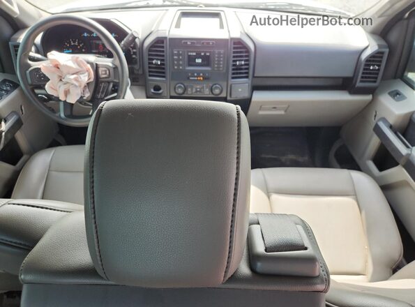 1FTEX1CP4LFC46471 2020 FORD F150 White წინა პანელის ხედი