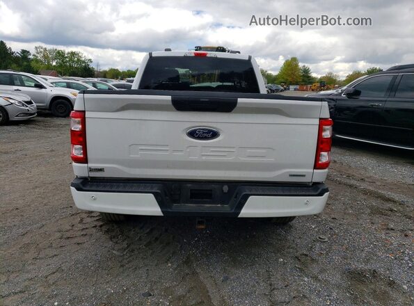 1FTEX1CP4PKE08497 2023 FORD F150 White უკანა ხედი