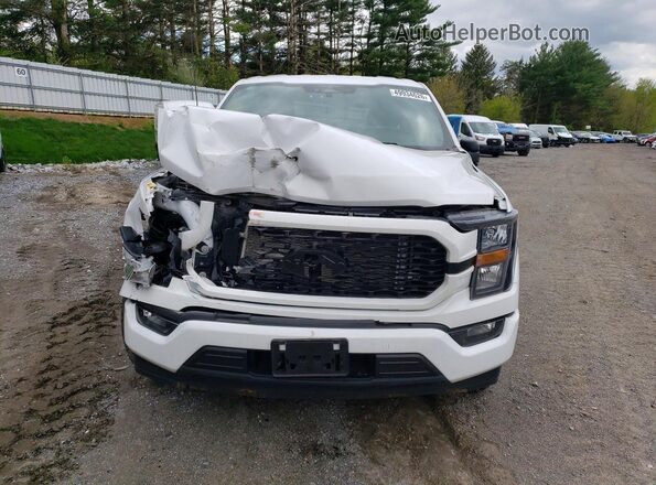 1FTEX1CP4PKE08497 2023 FORD F150 White წინა ხედი