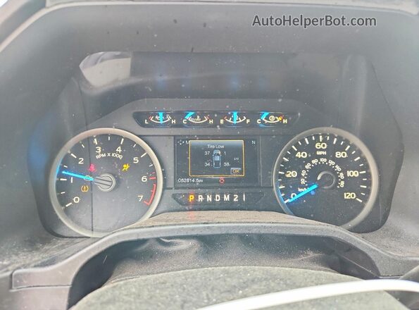 1FTEX1CP5GFC47103 2016 FORD F150 Черный Вид щитка приборов