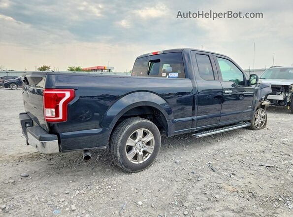 1FTEX1CP5GFC47103 2016 FORD F150 Черный Задняя правая четверть