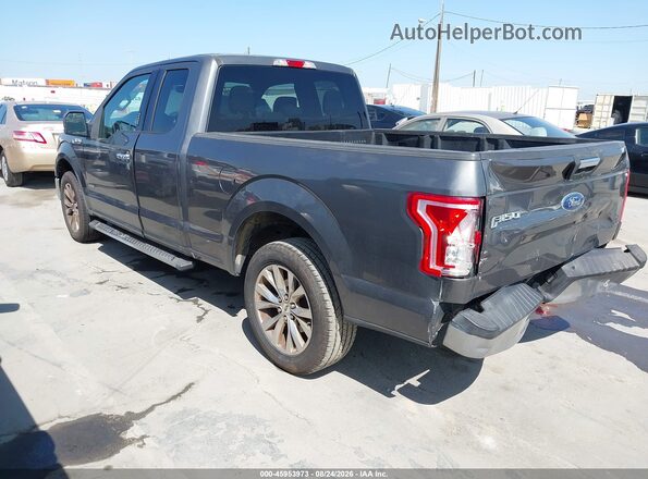 1FTEX1CP5GKE55747 2016 FORD F150 Gray Հետևի ձախ