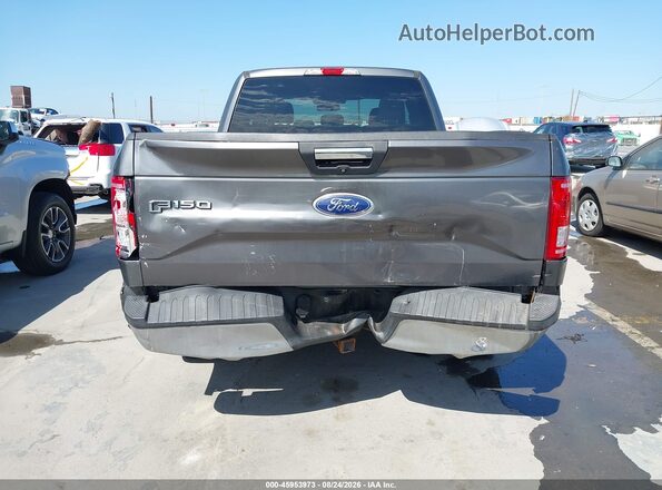 1FTEX1CP5GKE55747 2016 FORD F150 Gray Դիմացի տեսք