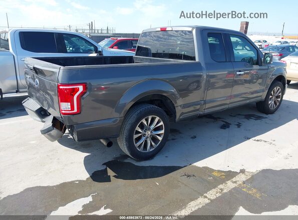 1FTEX1CP5GKE55747 2016 FORD F150 Gray Հետևի աջ