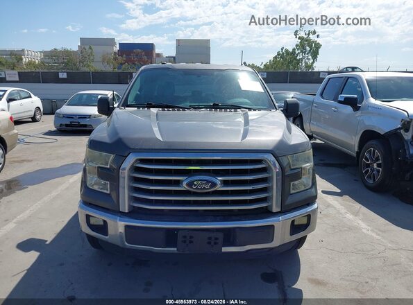 1FTEX1CP5GKE55747 2016 FORD F150 Gray Սարքավորումների վահանակի տեսք