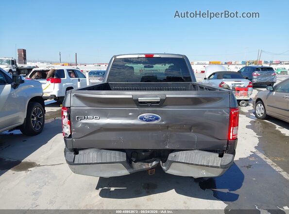 1FTEX1CP5GKE55747 2016 FORD F150 Gray 