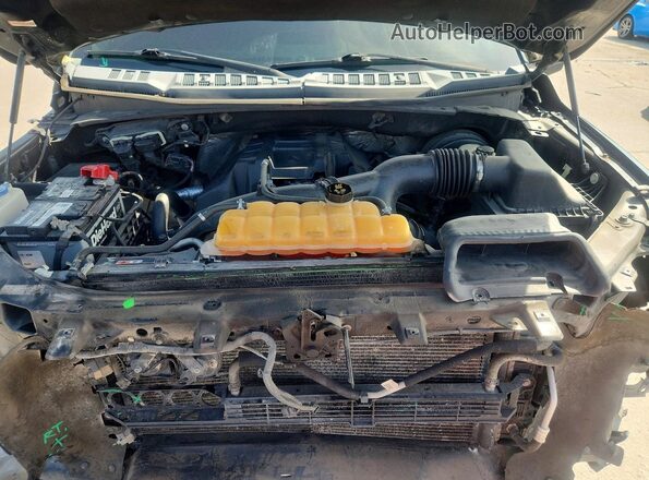 1FTEX1CP5GKE60415 2016 FORD F150 Black უკანა სალონის ხედი
