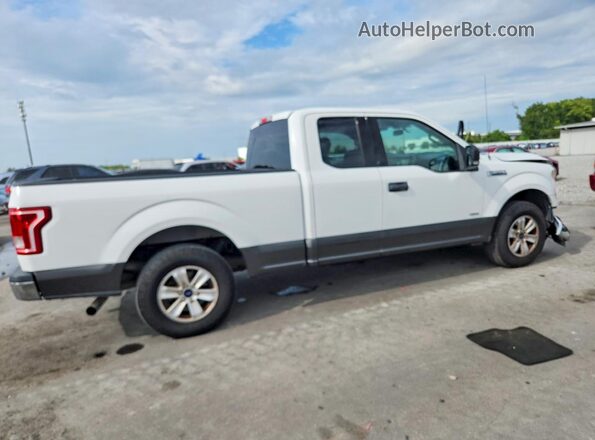 1FTEX1CP5HFA71395 2017 FORD F150 White Задня права чверть
