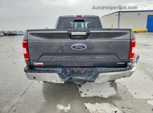 1FTEX1CP5JFA05905 2018 FORD F150 Gray Вид ззаду