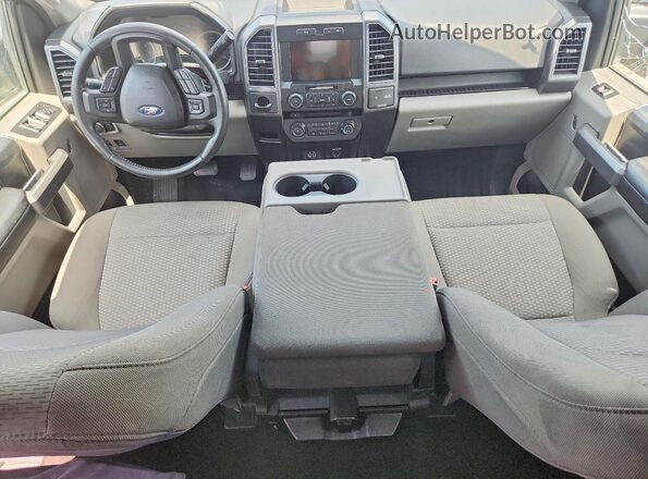 1FTEX1CP5JFA05905 2018 FORD F150 Gray Вид панелі приладів