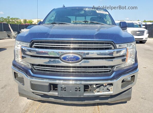 1FTEX1CP5JFC82649 2018 FORD F150 Синий Вид спереди