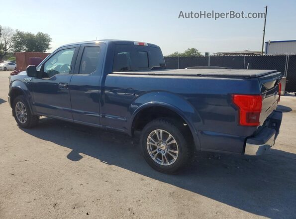 1FTEX1CP5JFC82649 2018 FORD F150 Синий Задняя левая четверть