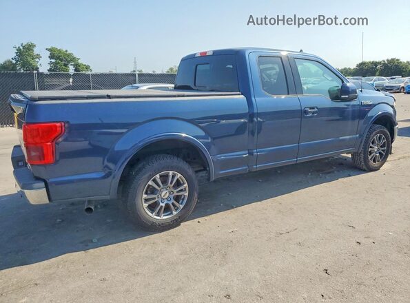 1FTEX1CP5JFC82649 2018 FORD F150 Синий Задняя правая четверть
