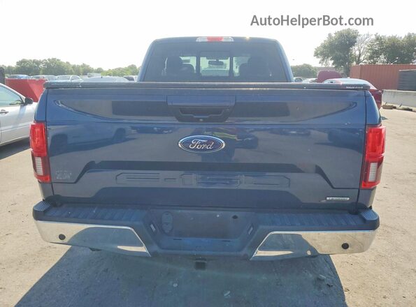 1FTEX1CP5JFC82649 2018 FORD F150 Синий Вид сзади