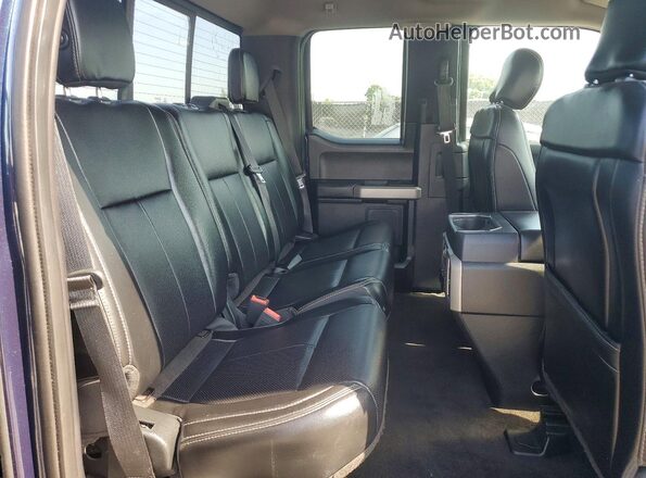 1FTEX1CP5JFC82649 2018 FORD F150 Синий Вид задних сидений