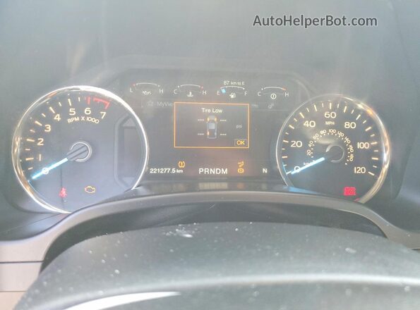 1FTEX1CP5JFC82649 2018 FORD F150 Синий Вид щитка приборов