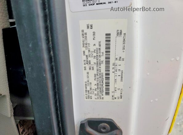 1FTEX1CP5JKE21511 2018 FORD F150 Two Tone Engine compartment view