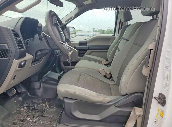 1FTEX1CP5JKE21511 2018 FORD F150 Two Tone Front interior view