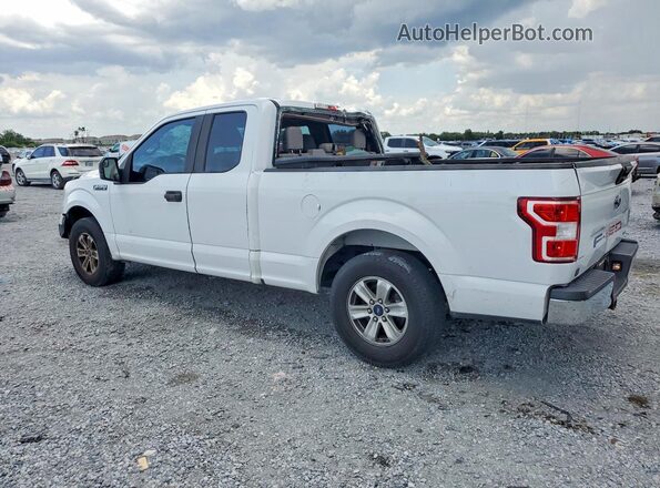 1FTEX1CP5JKE28331 2018 FORD F150 White Задня ліва чверть
