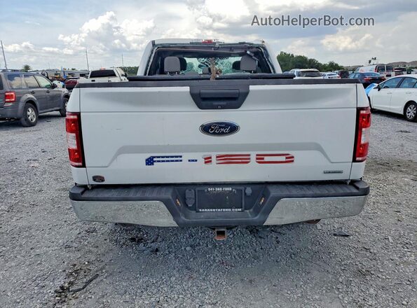 1FTEX1CP5JKE28331 2018 FORD F150 White Вид ззаду