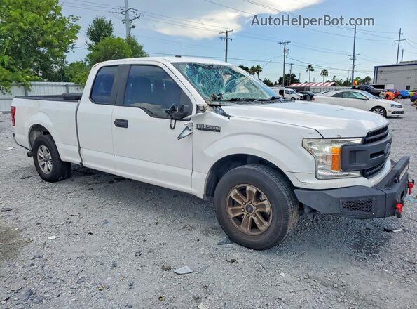 1FTEX1CP5JKE28331 2018 FORD F150 White Передня права чверть