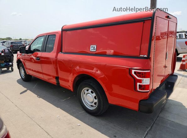1FTEX1CP5LKF12345 2020 FORD F150 Red Задня ліва чверть