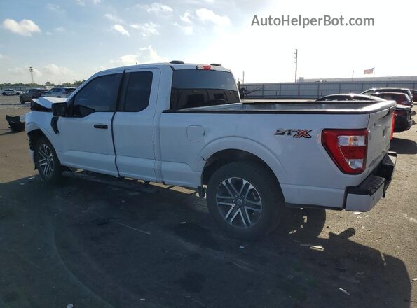 1FTEX1CP5PKE37300 2023 FORD F150 White უკანა მარცხენა