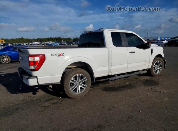 1FTEX1CP5PKE37300 2023 FORD F150 White უკანა მარჯვენა