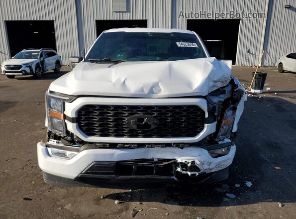 1FTEX1CP5PKE37300 2023 FORD F150 White წინა ხედი